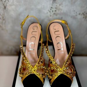 Gucci Zephyra Jewel Sandal (Women Sz 9 or 39)